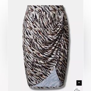 Torrid Animal Print Pencil Skirt